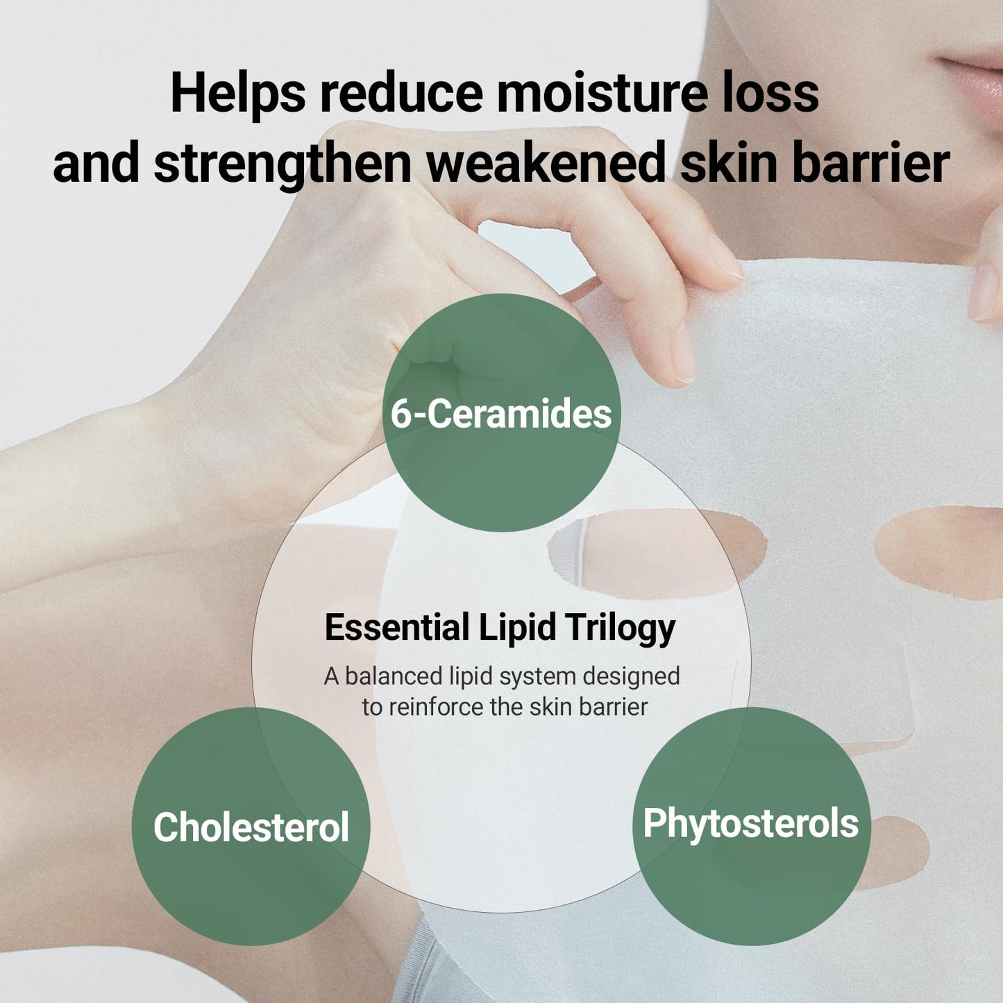 DA EFFECT Cooling Treatment Sheet Mask – Skin Protection & Barrier Repair Care for Stressed, Irritated Skin | Post-Treatment Care | Calming, Hydrating Face Mask | 25g x 5 Sheets
