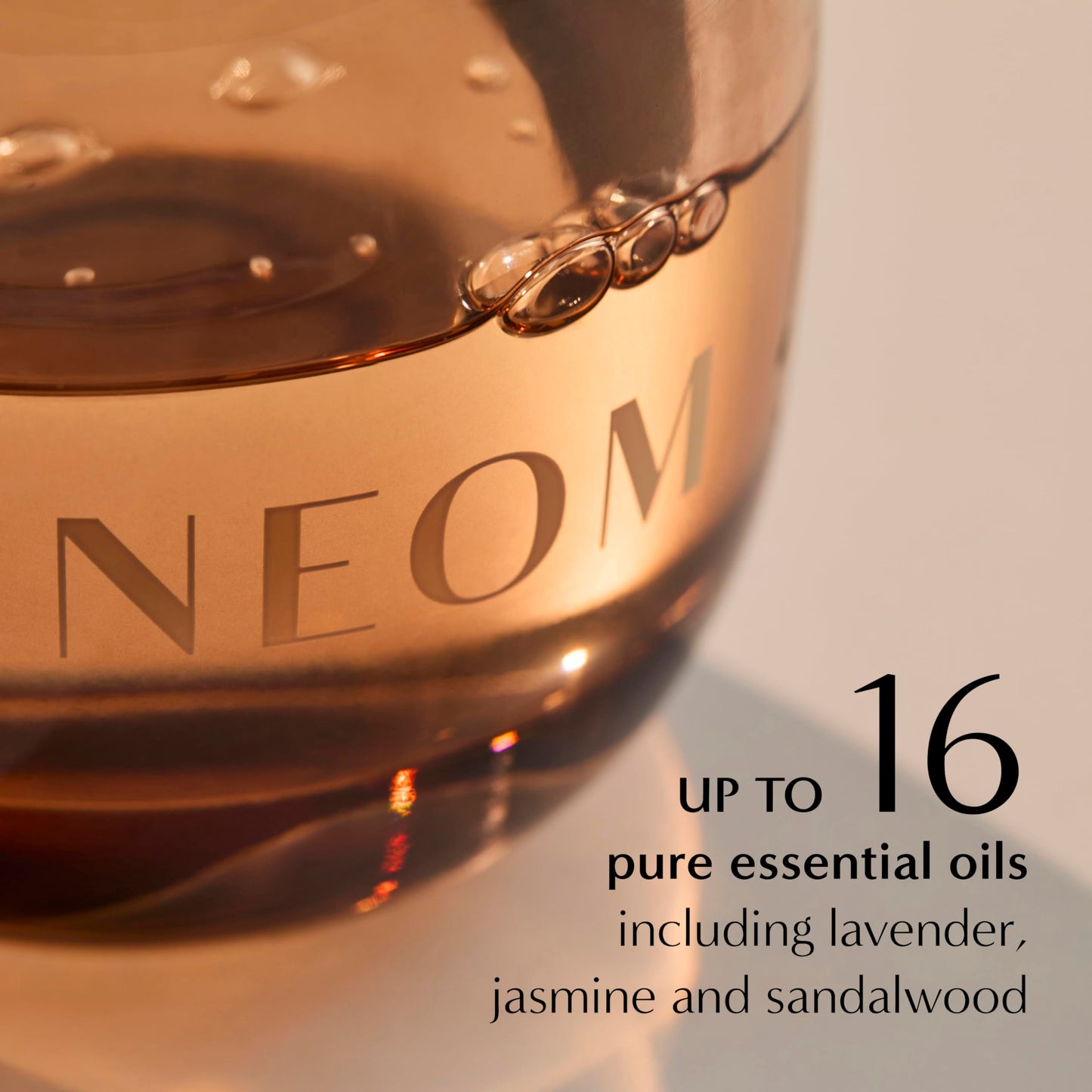 NEOM Real Luxury Reed Diffuser,100ml | Lavender, Jasmine & Sandalwood I 100% Natural Fragrances I Last up to 12 Weeks I Refillable and Reusable