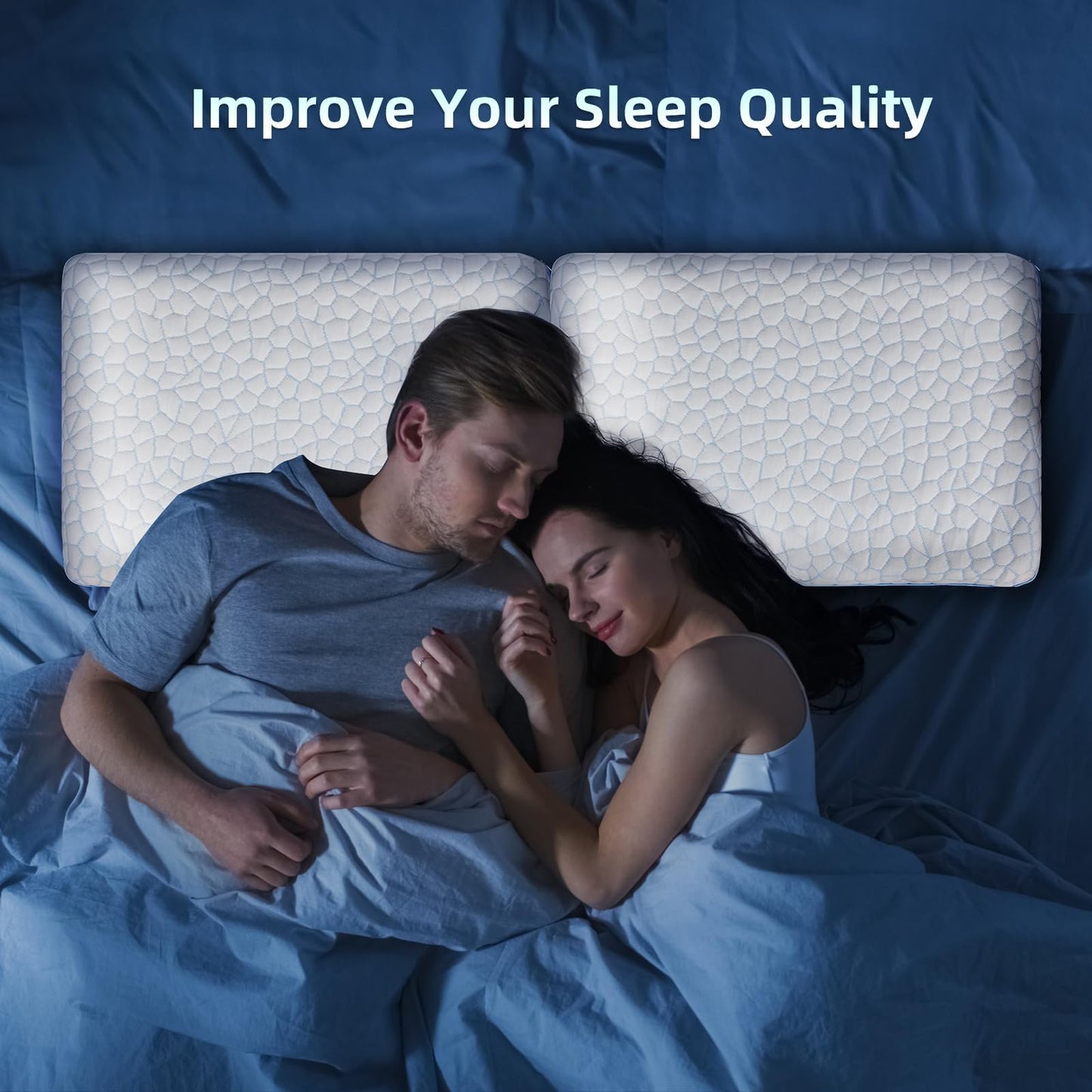 Ultra Thin Flat Pillows for Sleeping,Cooling Slim Memory Foam Pillow 2.25 in Height Ultra Thin Pillow,Low Profile Sleeper Pillows for Stomach Sleeper for Neck and Back Support Stomach sleeping pillow