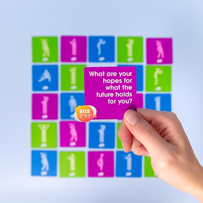 We! Connect Cards - Conversation Cards to Build Trust & Connection - Ideal Office Games, Ice Breakers & Educational Team Building Games - Featured by TEDx (60 Color-Coded Pieces)