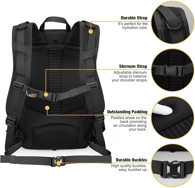 Mardingtop Tactical Military Backpack for Men,25L Molle Backpack, Cordura Backpack for Hiking,Camping