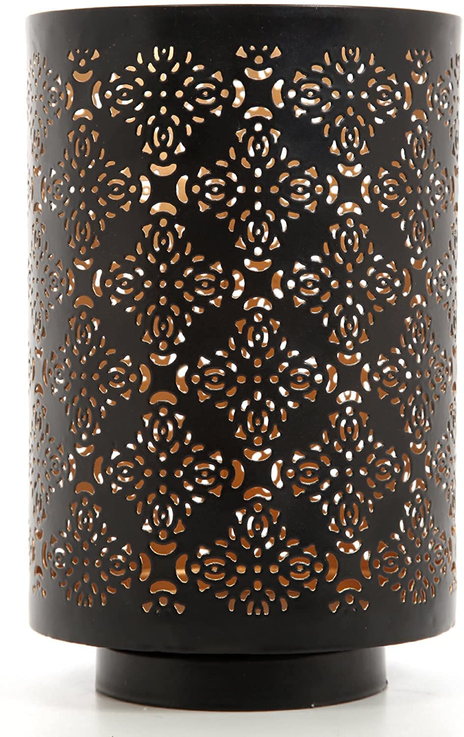 Hosley Diamond Cut Candle Holder 8 Inch Height Ideal Gift for Wedding Spa Lantern Reiki Decor LED Candles P9