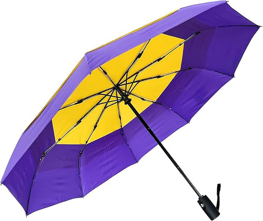 WOLNOS Umbrella Windproof Travel for Rain - Easy Auto Open Close, Durable & Compact Umbrellas, Waterproof Canopy - Backpack, Purse, Portable Umbrella for Travel