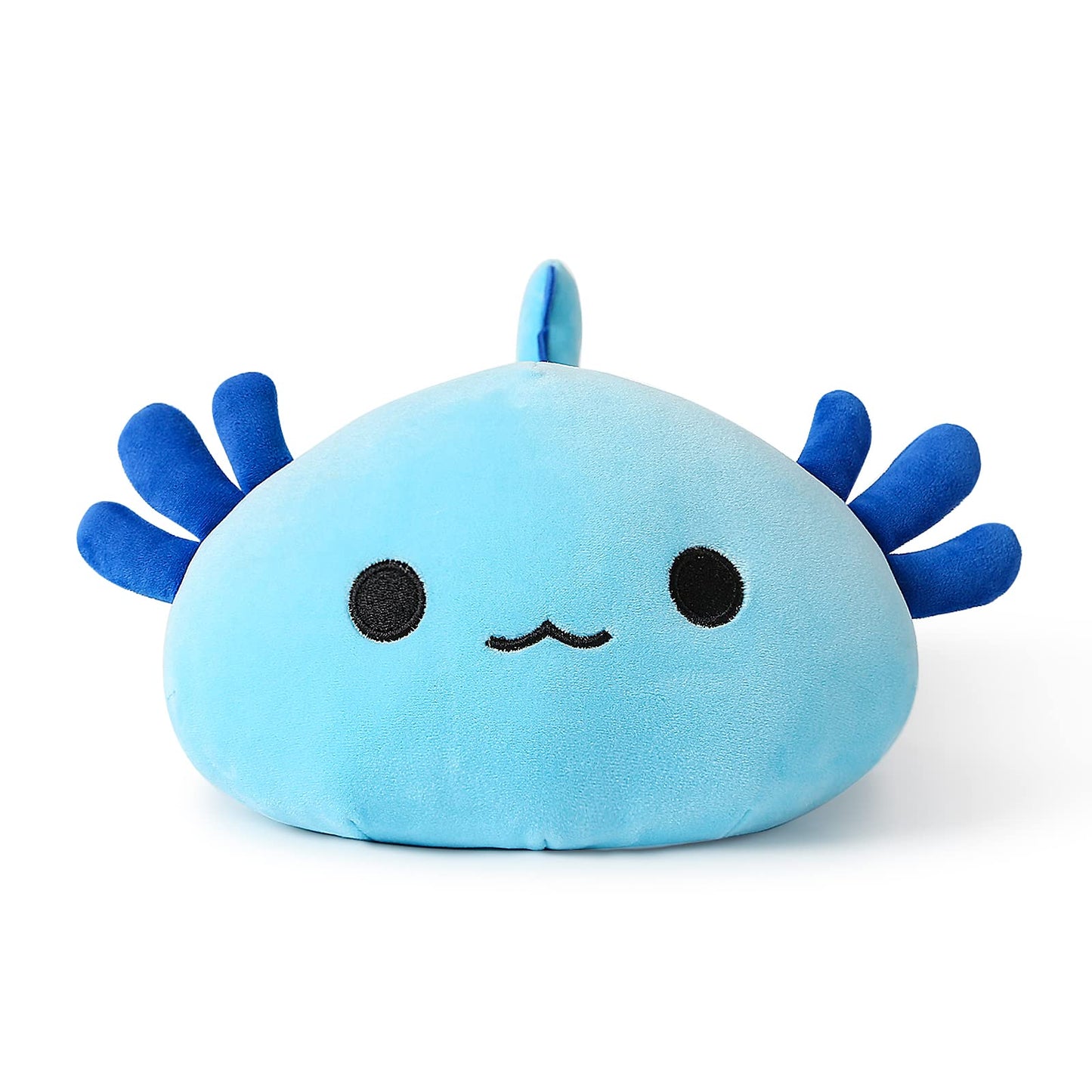 Onsoyours Original Axolotl Plush Cute 13 inch Stuffed Animal Soft Blue Pillow Kawaii Plush Toy Gift for Kids & Adults (Blue Axolotl, 13")