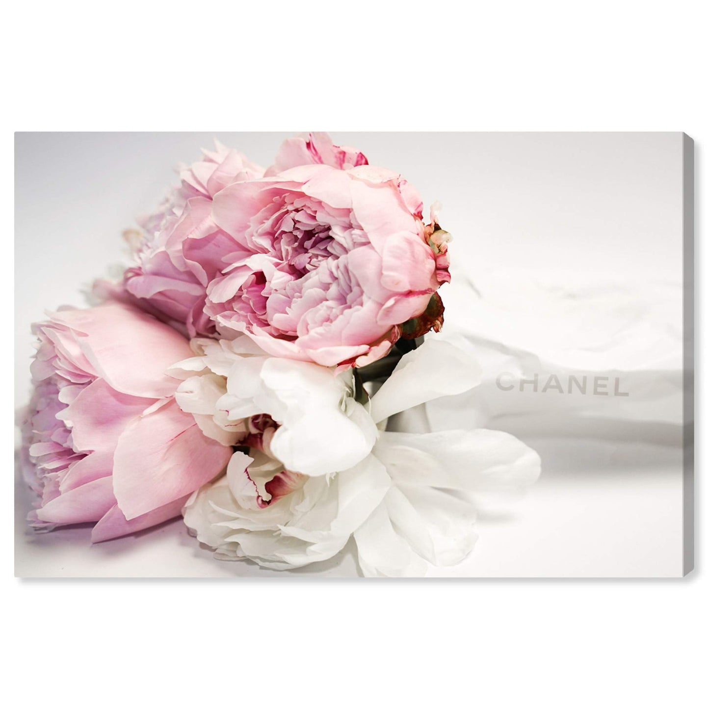 Oliver Gal Peonies and Magnolia Love Canvas Print Wall Art for Living Room, Bedroom, and Bathroom, 36" x 24", Gallery Wrapped