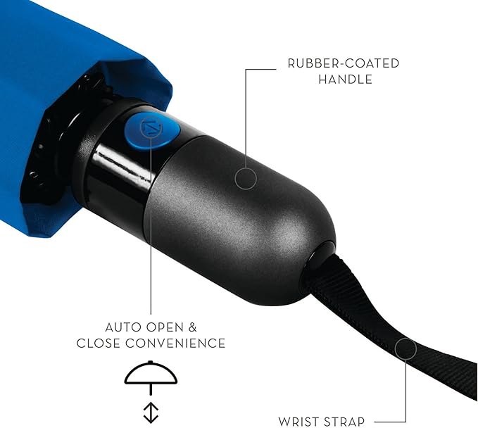 UnbelievaBrella™ Reverse Printed Compact 47" Arc Umbrella