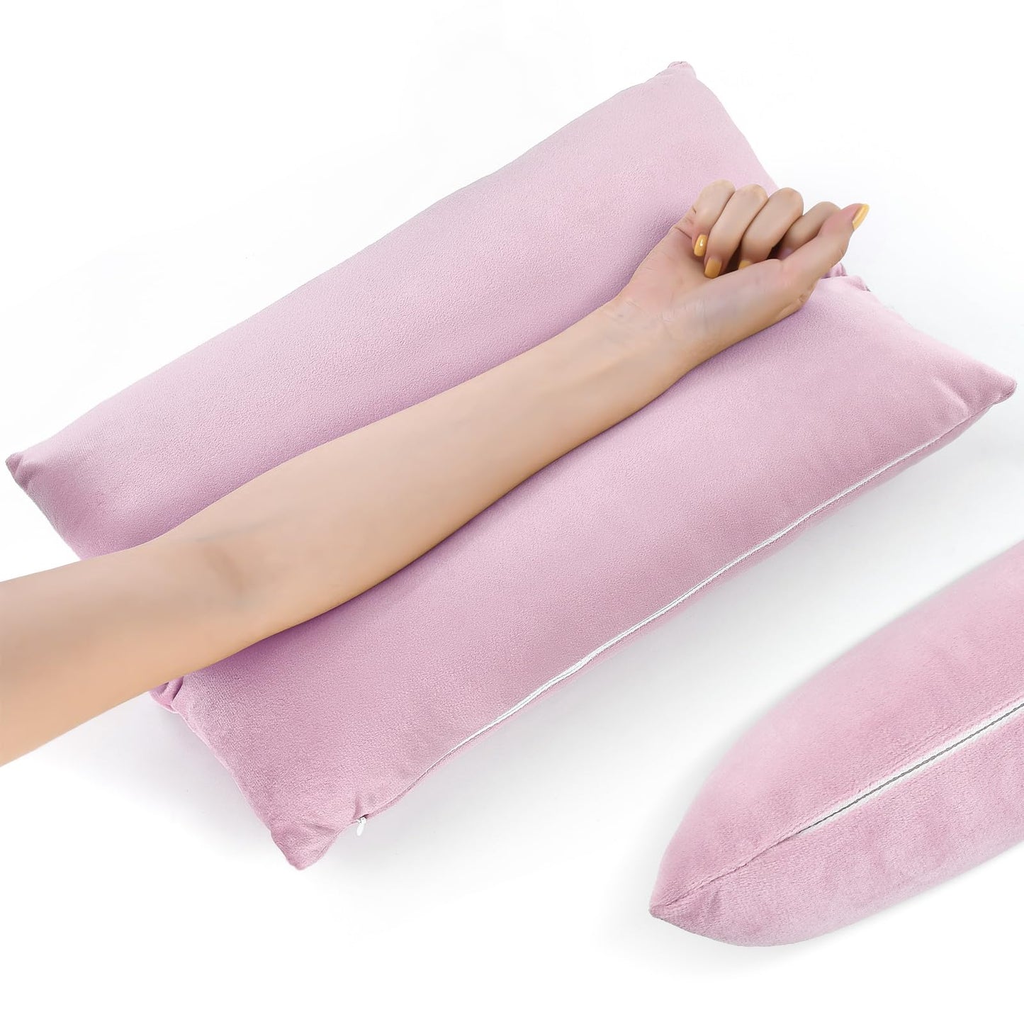 zzhxkjhky Arm Elevation Pillow Washable Cover Elevation Pillow for Swelling and Circulation Pain Relief for Arm Pain, Leg Injury and Shoulder Surgery (Pale Purple)