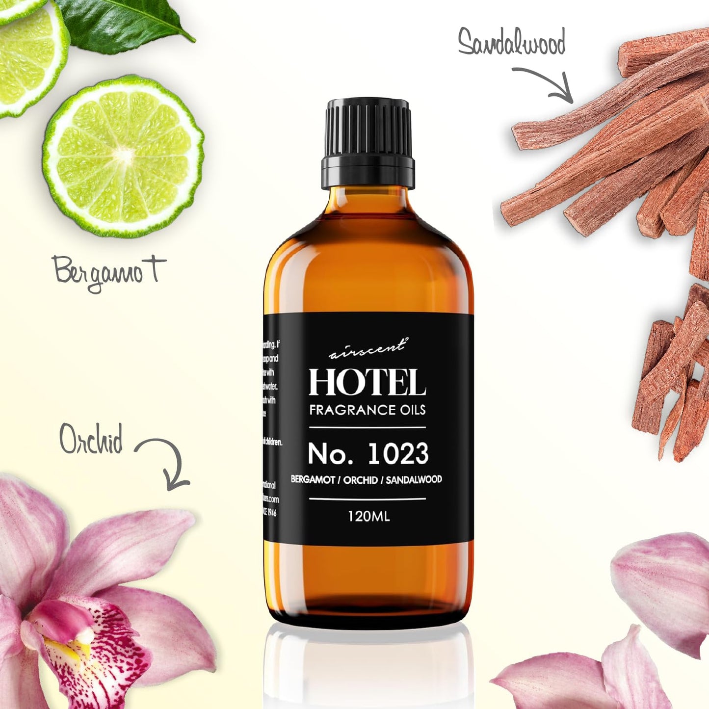 AirScent Hotel Diffuser Oil No. 1023 - Baccarat Hotel Inspired - 500 mL