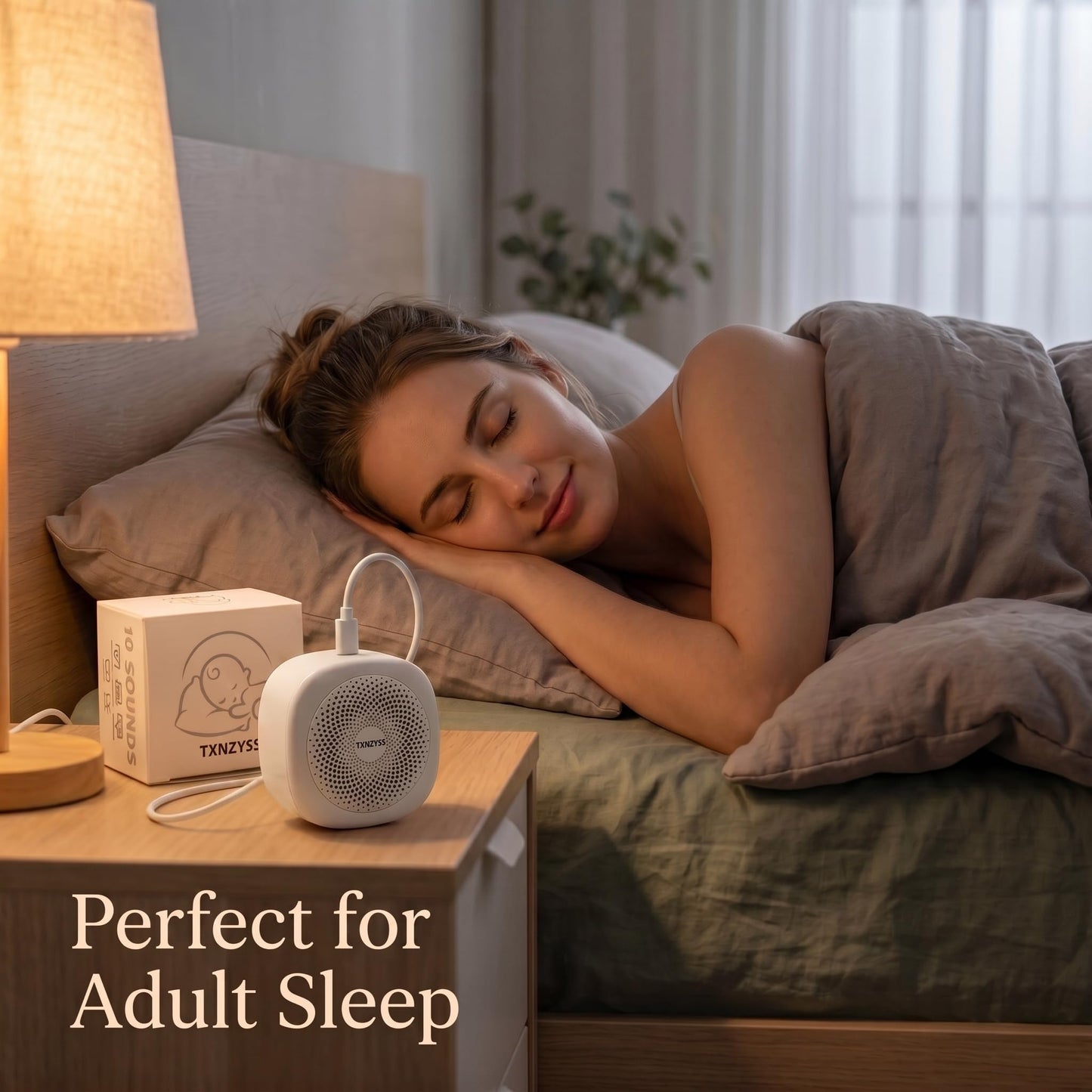 TXNZYSS White Noise Machine Mini for Seeping Adults, Baby, Dogs Portable
