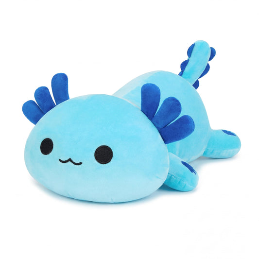 Onsoyours Original Axolotl Plush Cute 13 inch Stuffed Animal Soft Blue Pillow Kawaii Plush Toy Gift for Kids & Adults (Blue Axolotl, 13")