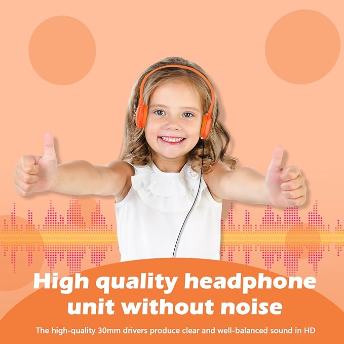 Kids Headphones Bulk 10 Pack for Classroom School,Wholesale Earphones Class Set of Headphones for Students Teens Children 3.5mm Jack Multi Color