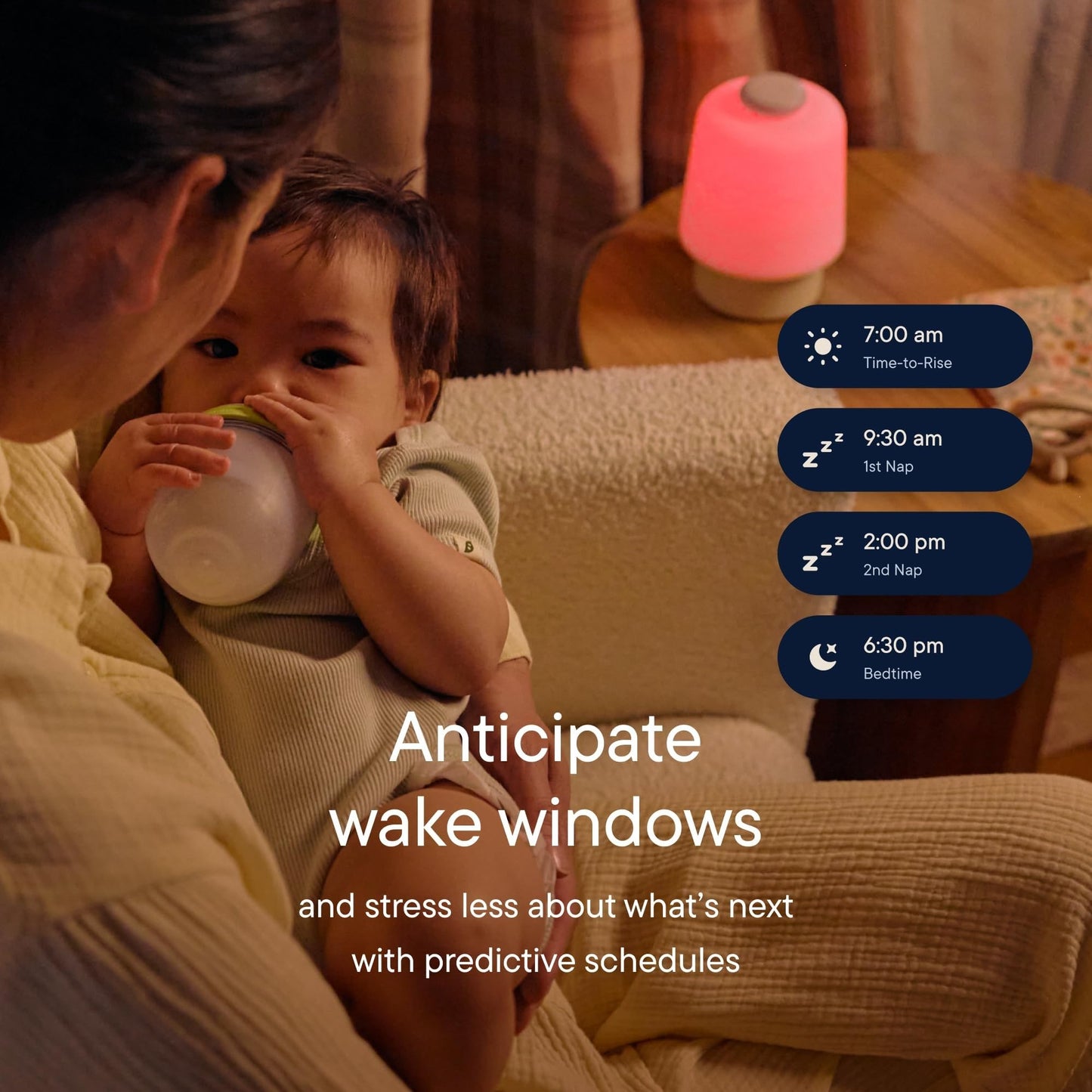 Hatch Baby Sound Machine, Night Light | Hatch Baby | Sleep Support | Registry Essential, Routine Builder, Time-to-Rise Alarm Clock, White Noise, Nursery Stories, Toddler Kids (Wi-Fi) (Putty)