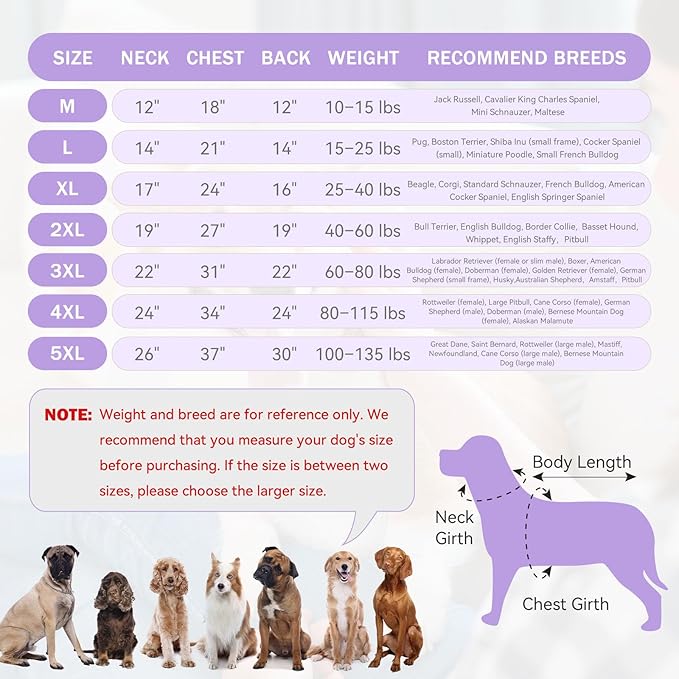 5XL Dog Sweaters for Large Dogs,Extra-Large Dog Hoodie,Cozy Fleece Interior Sweatshirt with Hood & Pocket,Leash Hole,Pet Clothes Sweater Hoodie for Large Dogs,Light Purple&5XL