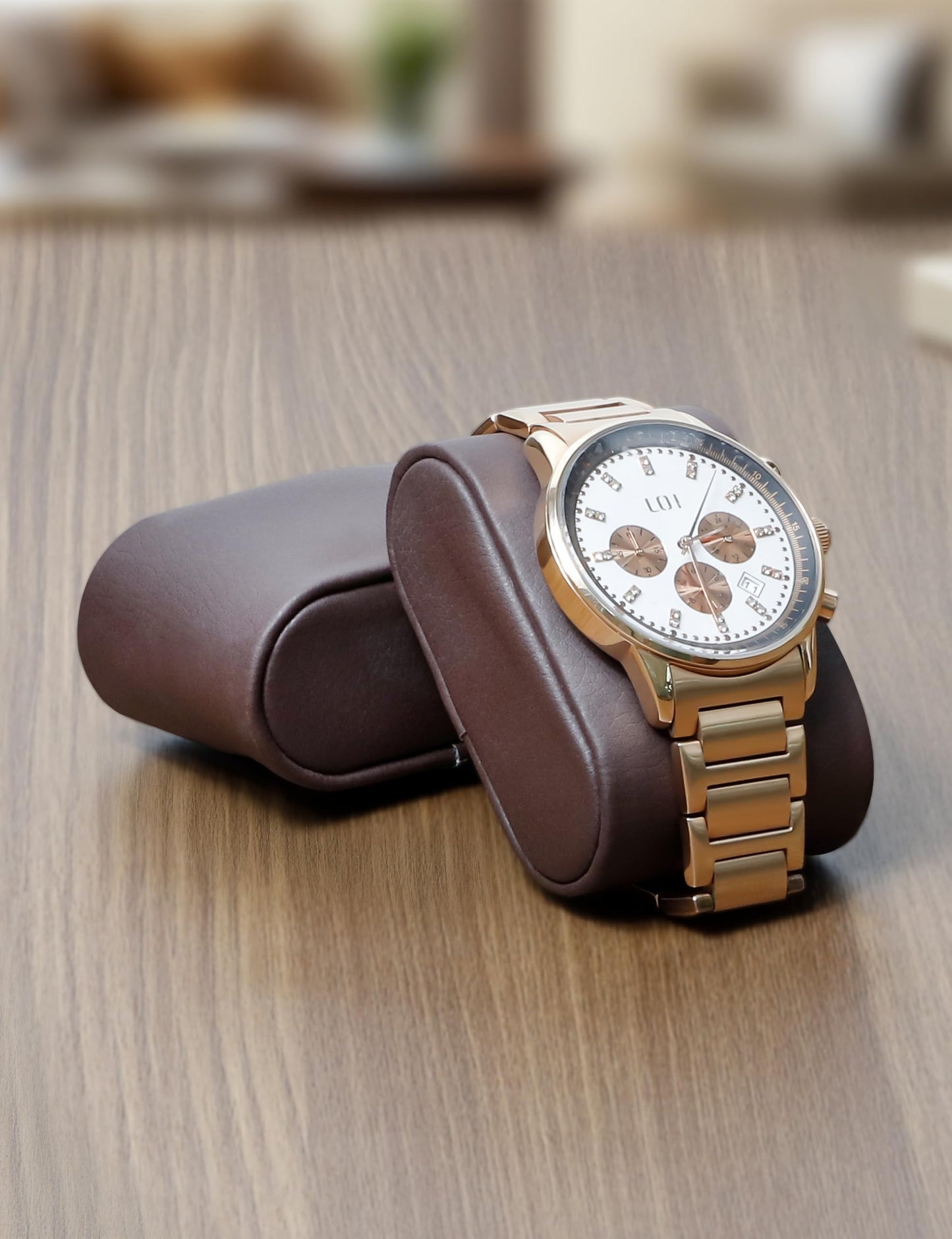 High End Watch Box for Men, 12 Slot Wooden Watch Case With Drawer, Watch Display Box with Glass Lid, 2-Layer Watch Holder for Jewelry and Watch Storage for Men Women , Ideal for Gift (With Gift Box)