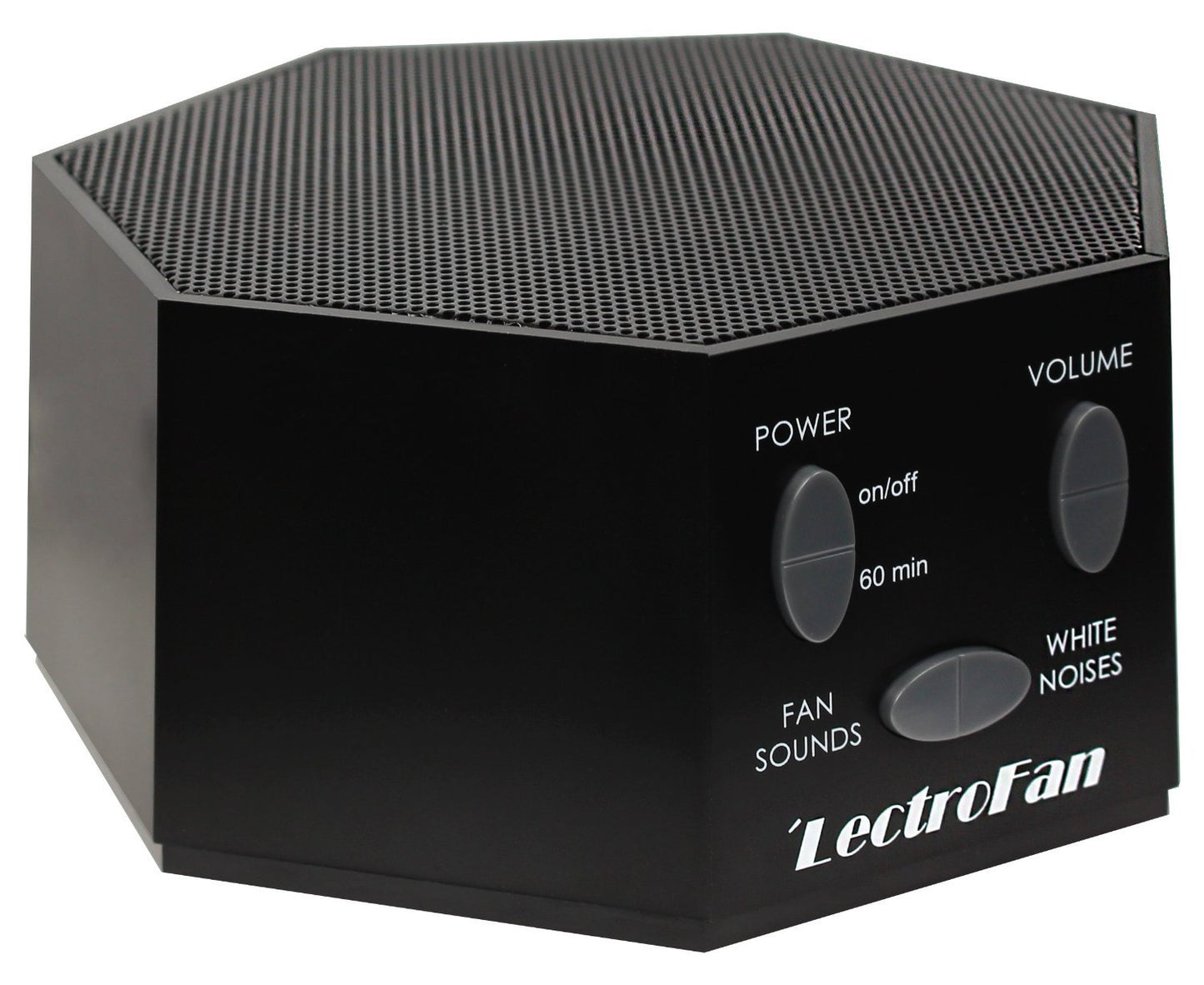 Adaptive Sound Technologies LectroFan Classic - Soothing Sound Machine for Sleep - Built-in Sleep Timer - Compact Design - Non-Looping Sounds - Speech Privacy - Black