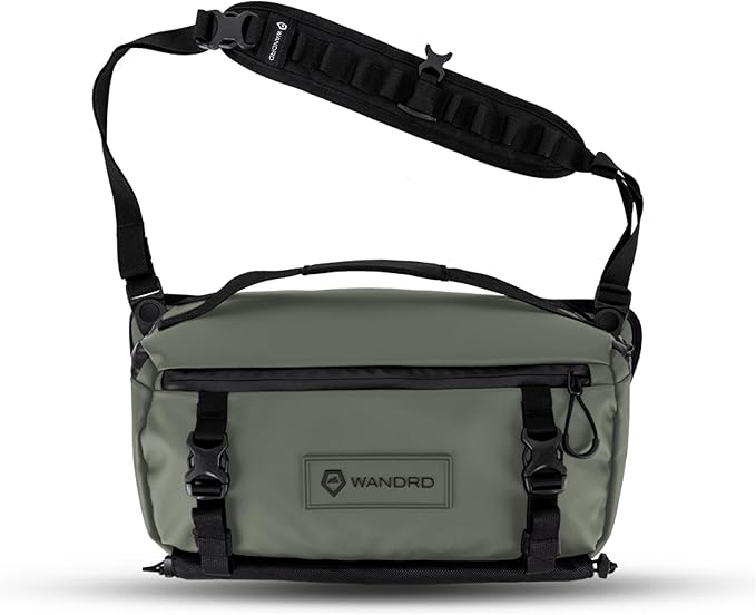 WANDRD ROGUE V1 9L Sling: Compact Camera Sling and Crossbody Bag with Fast Access, 3-Way Carry– Lightweight Everyday Bag Great for Travel, Photography, and Daily Use (Wasatch Green)