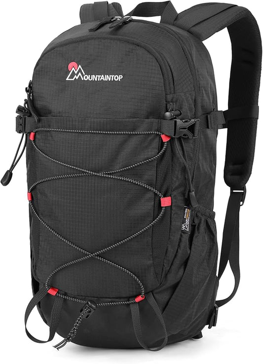 MOUNTAINTOP 18L/25L/40L Hiking Backpack,Lightweight Travel Backpack with Rain Cover for Outdoor Backpacking, Camping