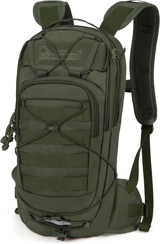 Mardingtop10L Small Tactical Molle Hydration Backpack,Cycling Backpack for Biking,Cycling and Running EDC Daypack