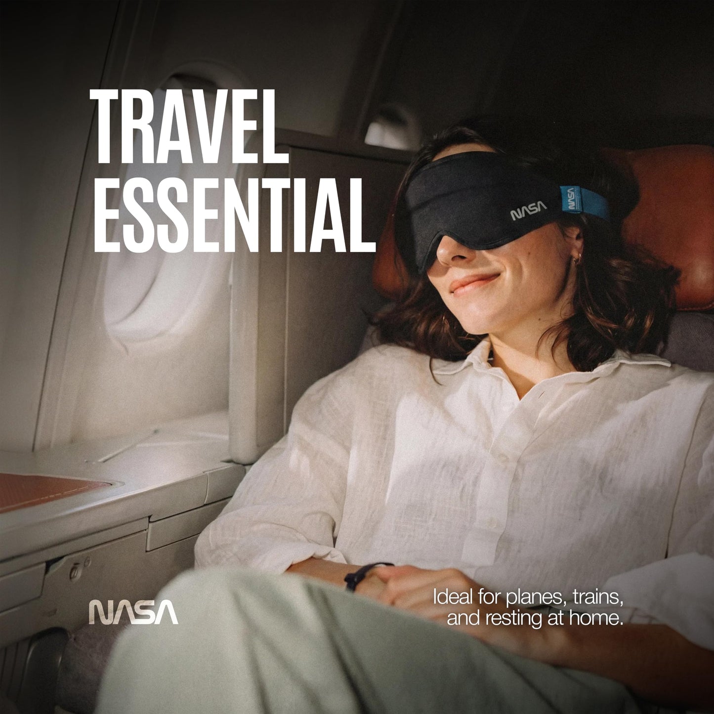 NASA Sleep Mask with LightBlock™ Barrier