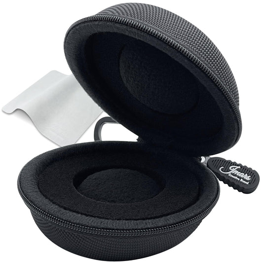JMARS Watch Travel Case, Shock-Tested Single Watch Case for Wristwatches & Smart Watches, Black