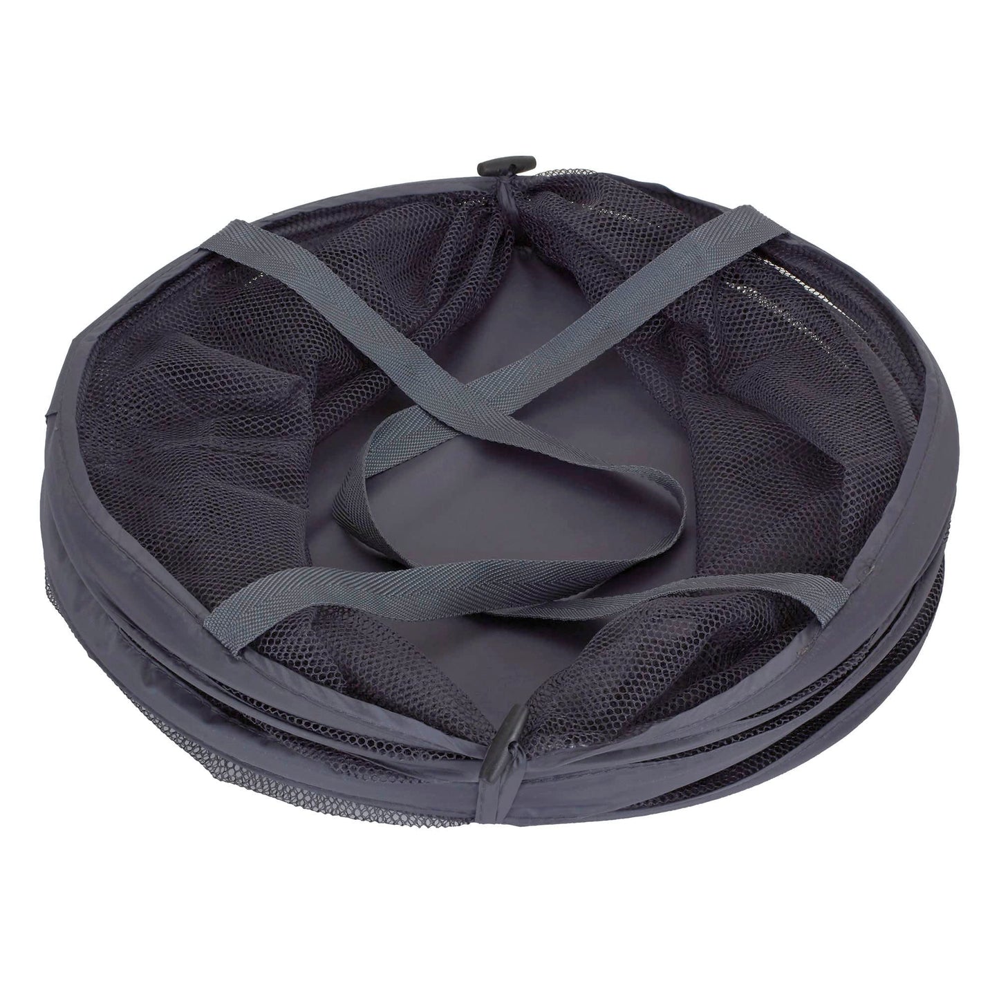 Household Essentials 2027-1 Pop-Up Collapsible Mesh Laundry Hamper | Charcoal