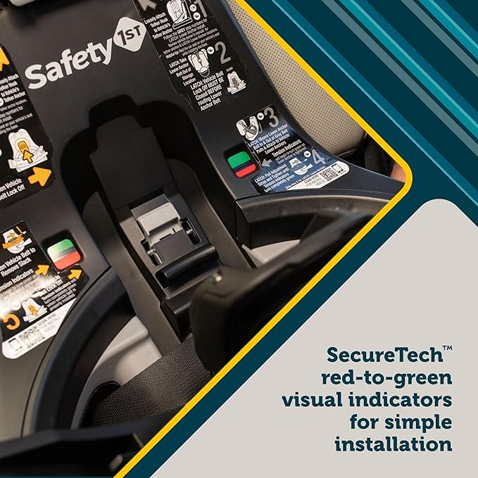 Safety 1st Turn and Go DLX 360° Rotating Convertible Car Seat in High Street