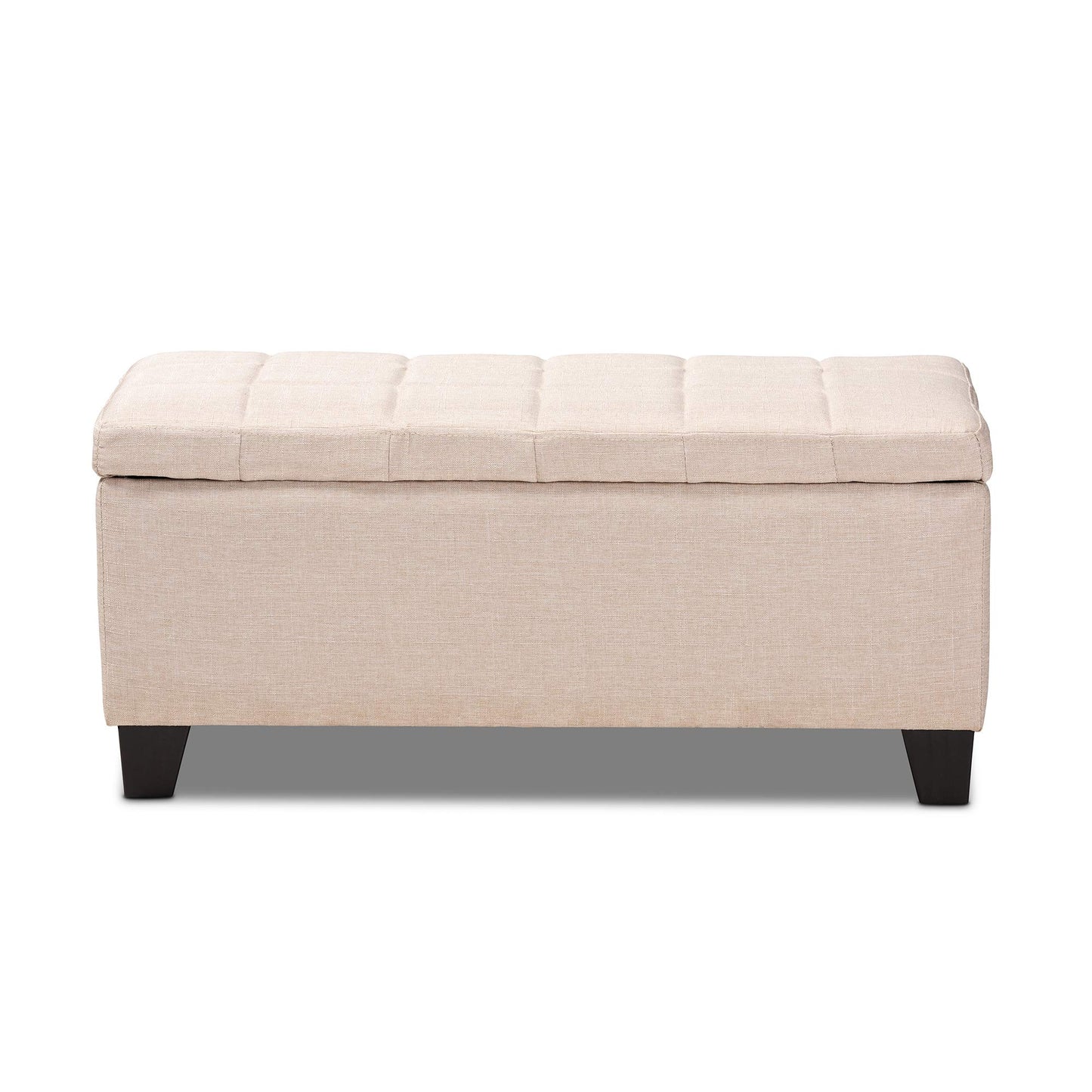 Baxton Studio Ottomans, One Size, Beige