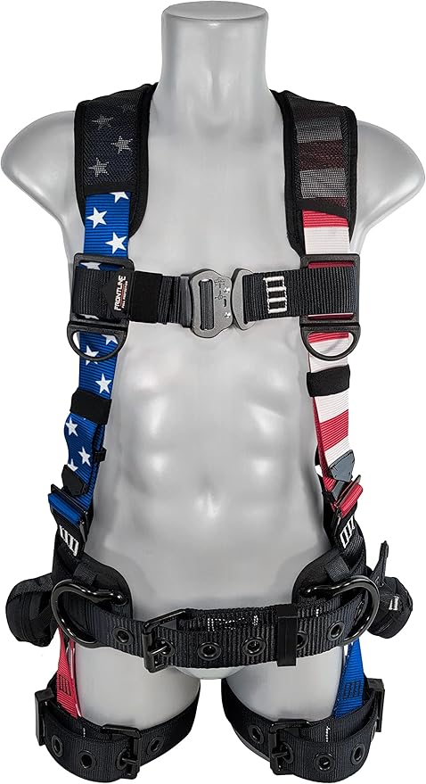 Frontline Full Body Harness | Suspension Trauma Straps| OSHA & ANSI Compliant