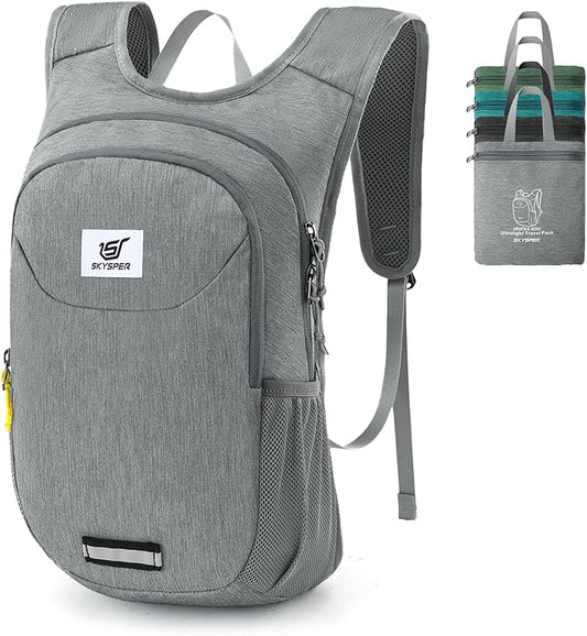 SKYSPER Small Hiking Backpack 10L Packable Lightweight Back Pack Foldable Travel Daypack for Women Men | Packable, Lightweight, Back Pack, Foldable, Travel Daypack