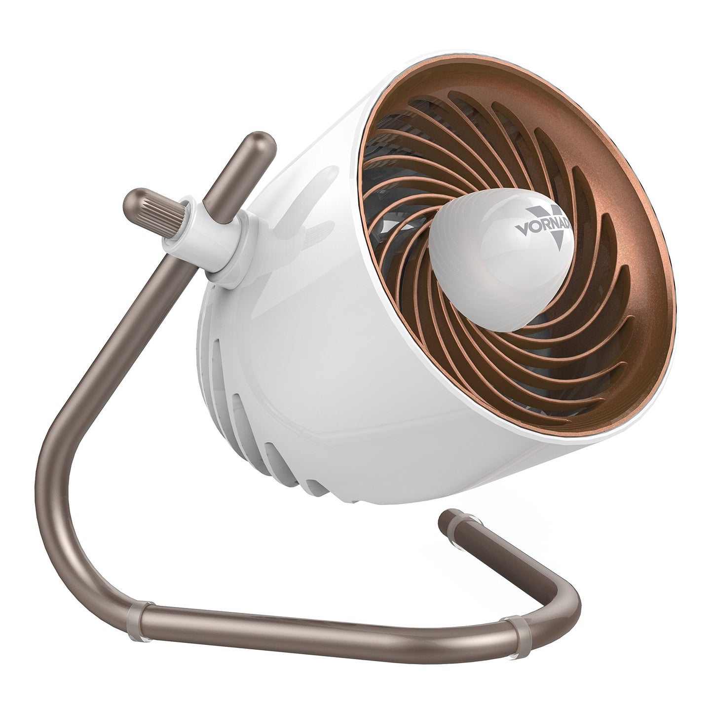 Vornado Silver Swan Vintage Oscillating Fan (Brushed Nickel) Pivot Personal Air Circulator Fan (Copper)