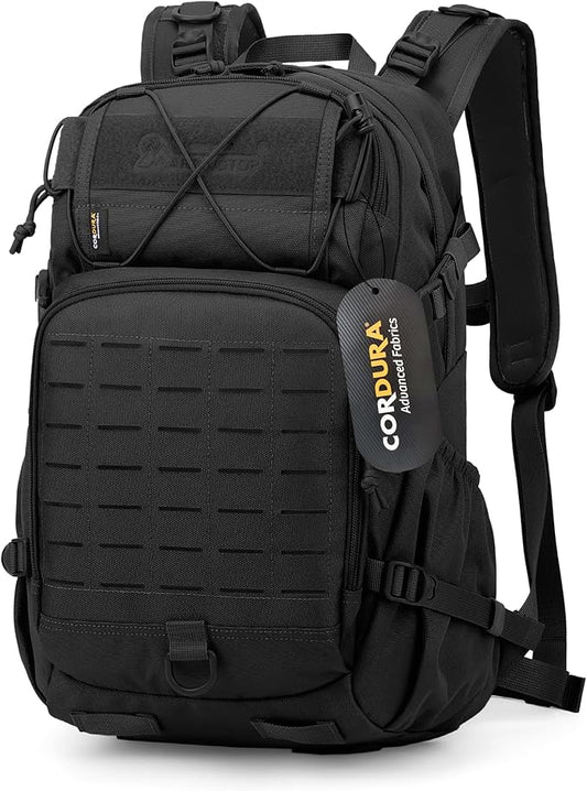 Mardingtop Tactical Military Backpack for Men,25L Molle Backpack, Cordura Backpack for Hiking,Camping