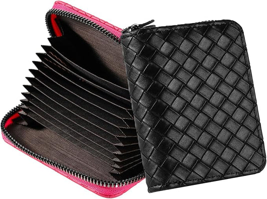 Amazerbst 2 Pack Credit Card Holder,Credit Card Wallet,Gift Card Holder for Women Men