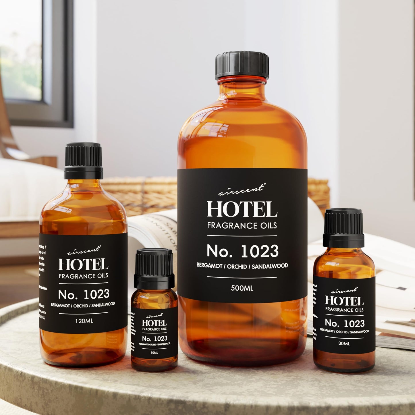 AirScent Hotel Diffuser Oil No. 1023 - Baccarat Hotel Inspired - 500 mL