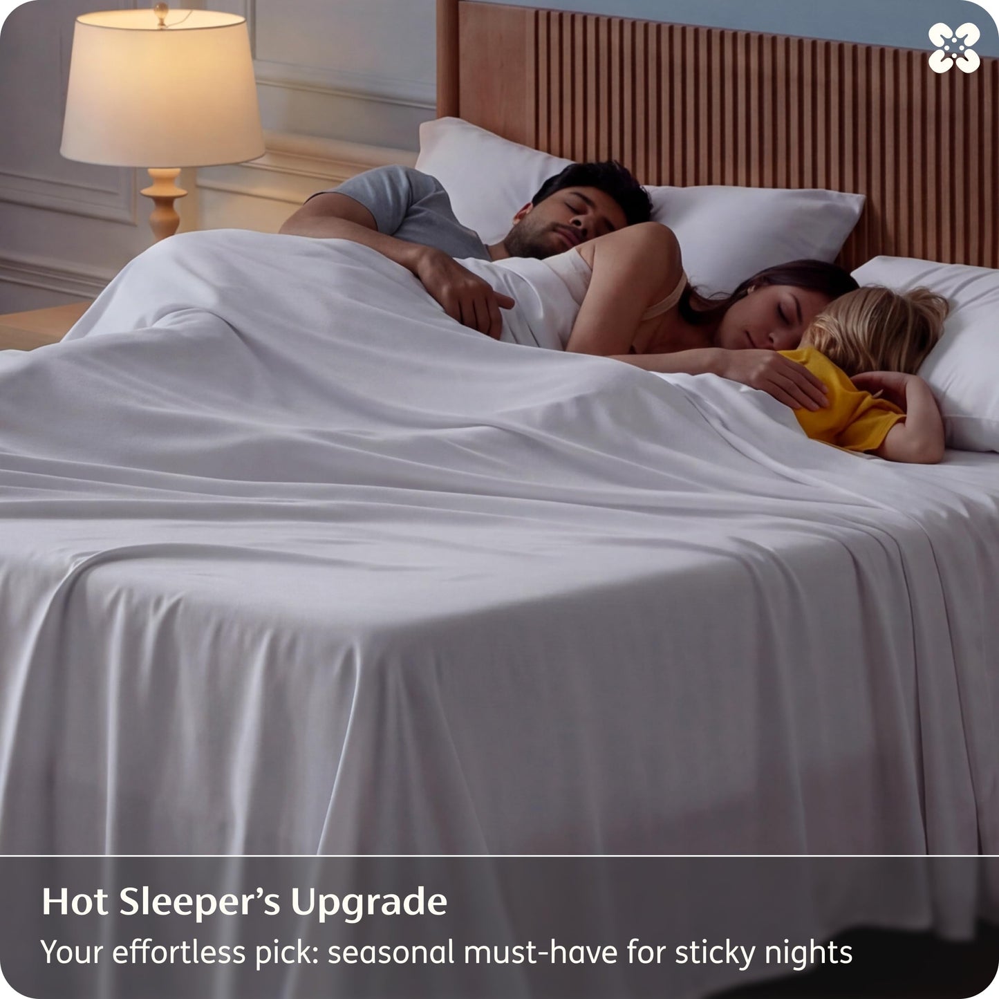 Bedsure Queen Sheet Set, Cooling Sheets for Queen Size Bed Set, Rayon Derived from Bamboo, PureWoven, Breathable & Soft, Deep Pocket Up to 16 Inches, Hotel Luxury Silky Bedding for Hot Sleepers, White