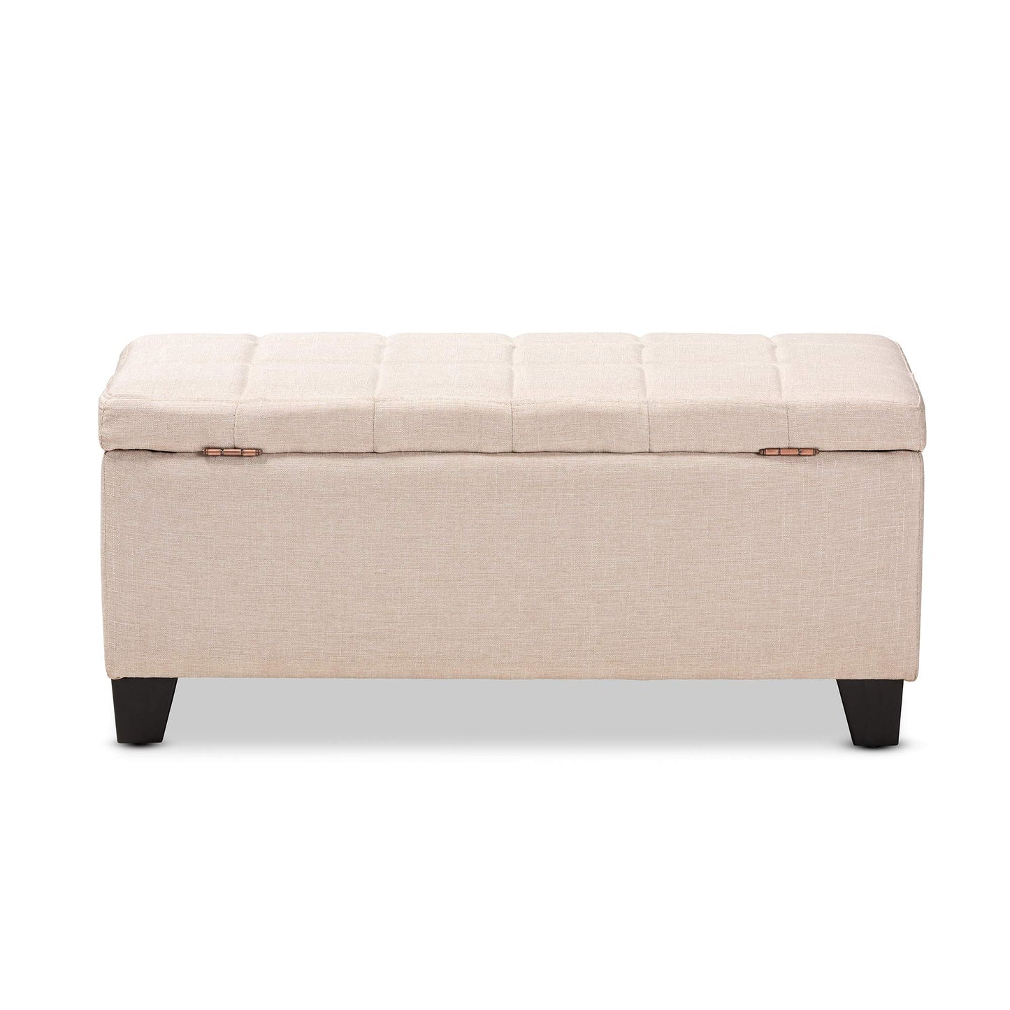 Baxton Studio Ottomans, One Size, Beige