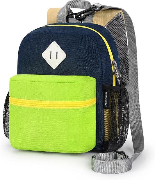 STEAMEDBUN Toddler Backpack Leash for 1-3: Backpack with Leash for Boys Girls - Anti-Lost Harness Backpack for Walking