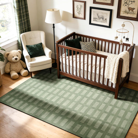 BGASZ Washable Area Rugs 5'x7', Ultra Soft Carpet for Kids Room,Non-Slip/Low Pile,Stain Resistant, Indoor Carpet for Bedroom Nursery Kids Playroom Office Dining Room Home House Décor