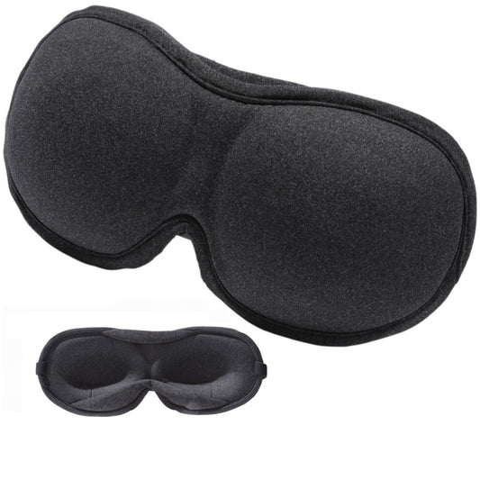 ZLZQER Ultra-Thin 3D Sleep Eye Mask for Side Sleepers Women Men, Zero Pressure for Sleeping, Total Blackout for Lash Extensions, for Side Sleeper,Soft Breathable Lightweight Design for Travel(Black)