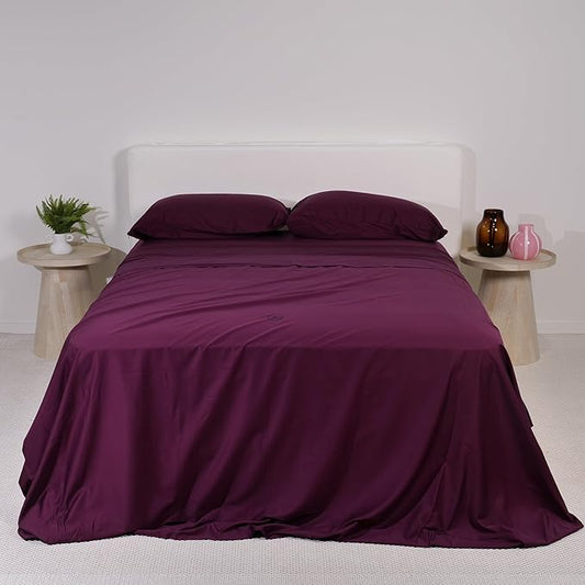 THE LAD COLLECTIVE 2.0 Bedding Set - 4 Piece Sheet & Pillow Case Set, Custom Cotton Blend, Soft, Comfortable, Temperature Regulating, & Easy-to-Use - (Twin XL, Lady Musgrave)