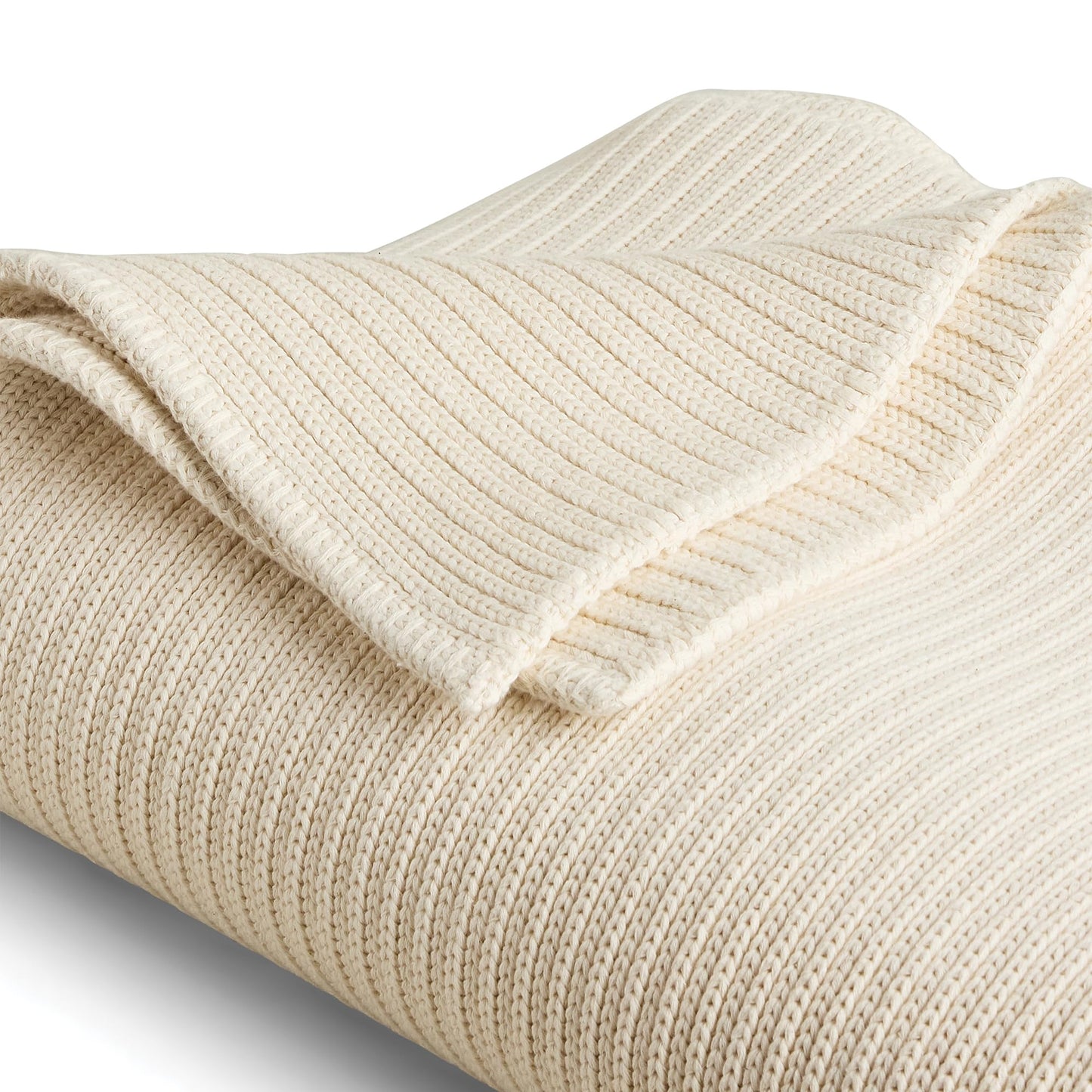 Greenwich Weighted Blanket 15 lbs – 100% European Cotton, Made in Portugal – Soft, Breathable & Chemical-Free Weighted Throw Blanket for Adults, Sofa or Bed - 86 in x 47 in