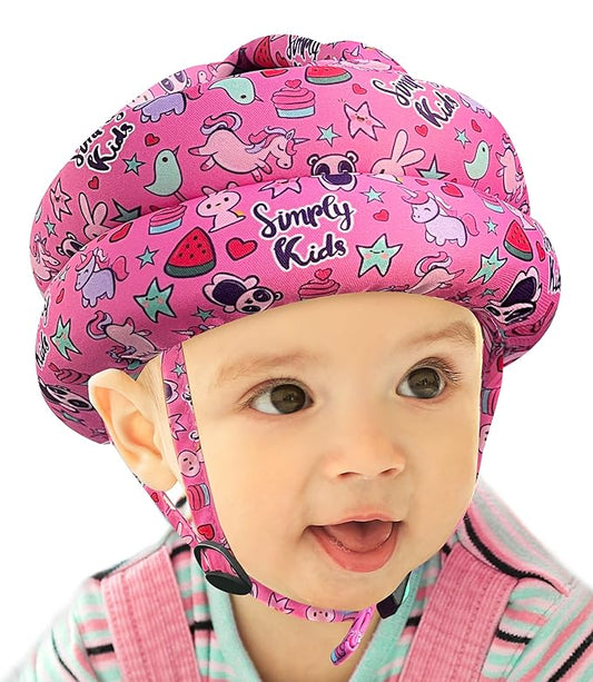 Baby Helmet for Crawling Walking - Baby Head Protector No Bumps and Soft Cushion Infant Baby Safety Headguard I Toddler Helmets 1-2 Years Old, 6-12 Months