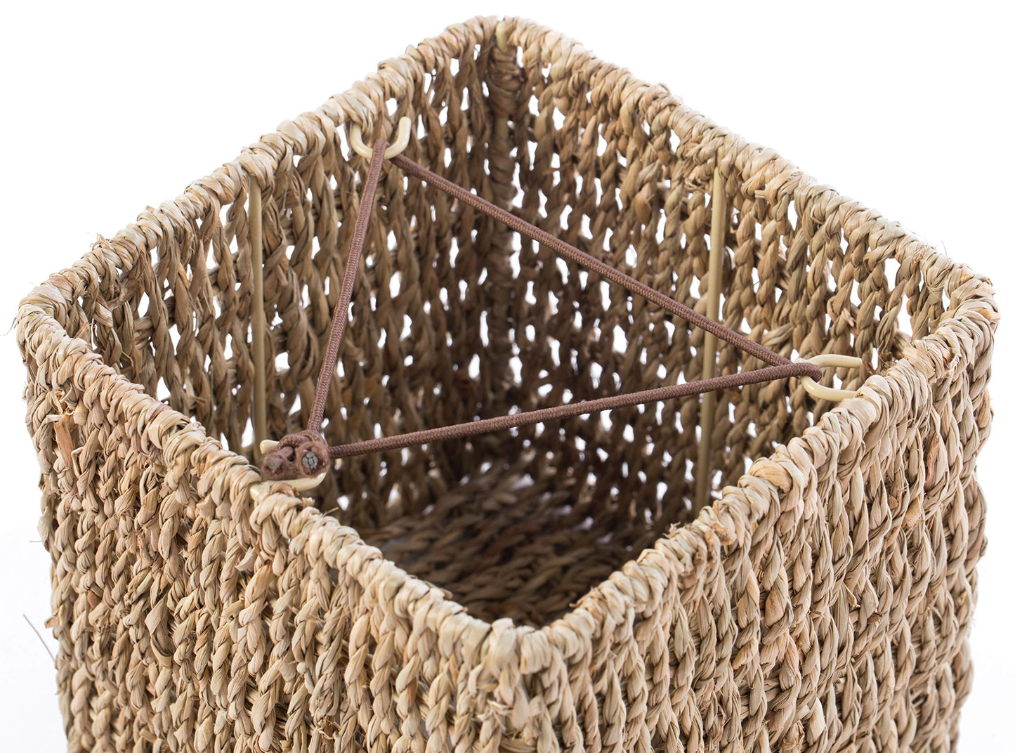Natural Woven Seagrass Wicker Square Tissue Box Cover Holder