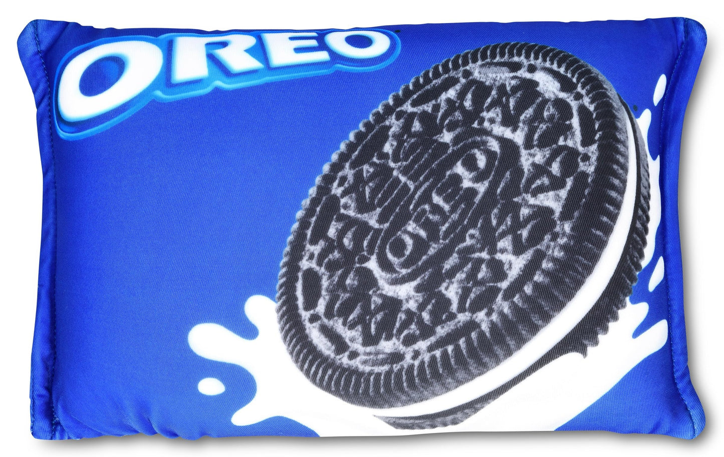 iscream Oreo Package Photoreal Print 12" x 7" Microbead Mini Accent Pillow