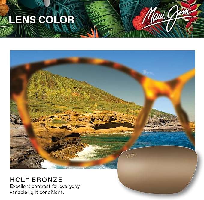 Maui Jim Polarized Men's and Women's Kawika Classic Sunglasses