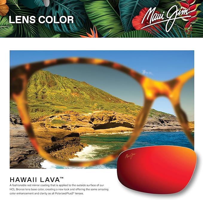 Maui Jim Polarized Men's and Women's Kawika Classic Sunglasses