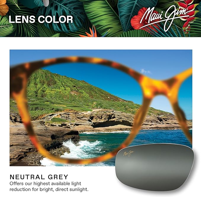 Maui Jim Polarized Men's and Women's Wassup Wrap Sunglasses