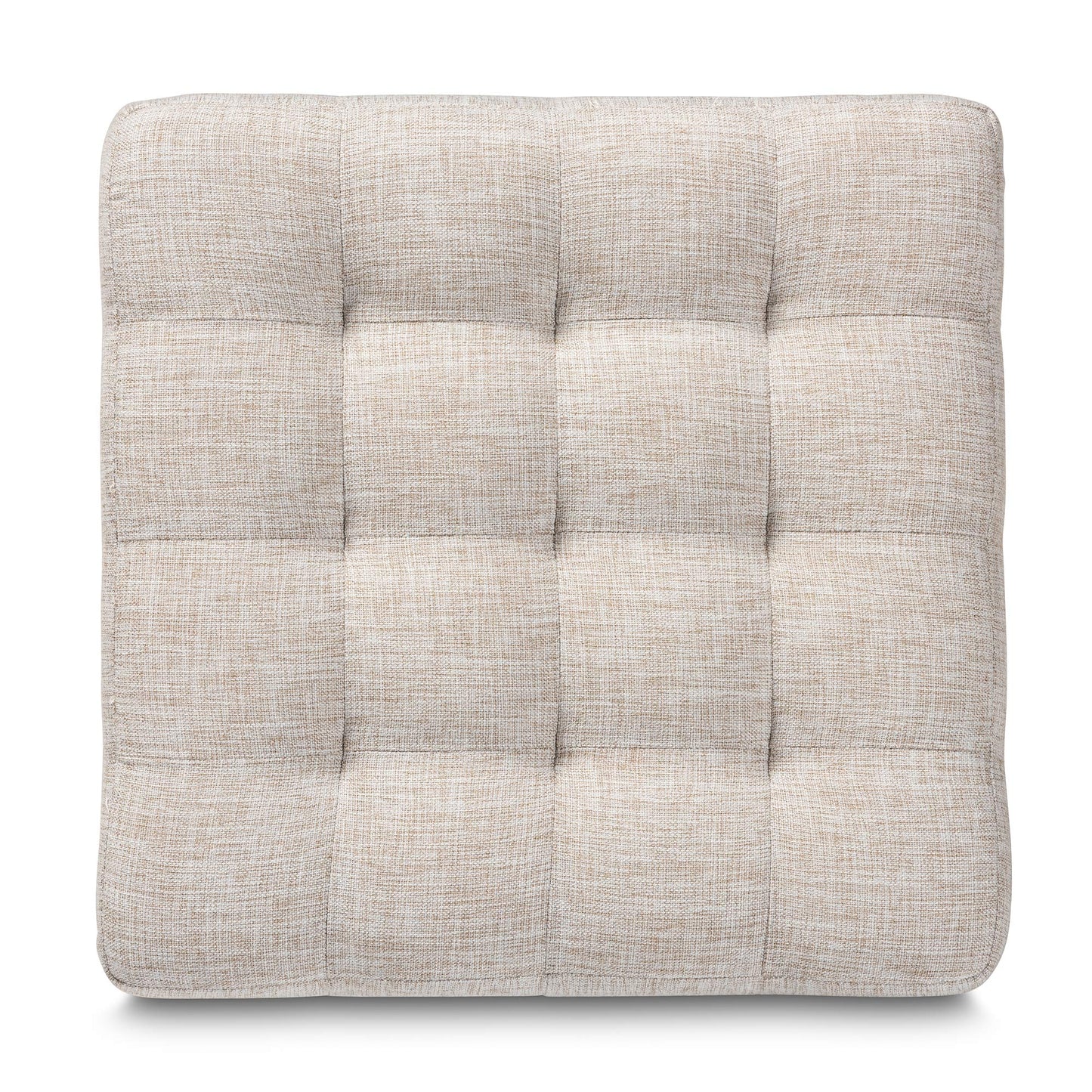 Baxton Studio Ottomans, One Size, Beige