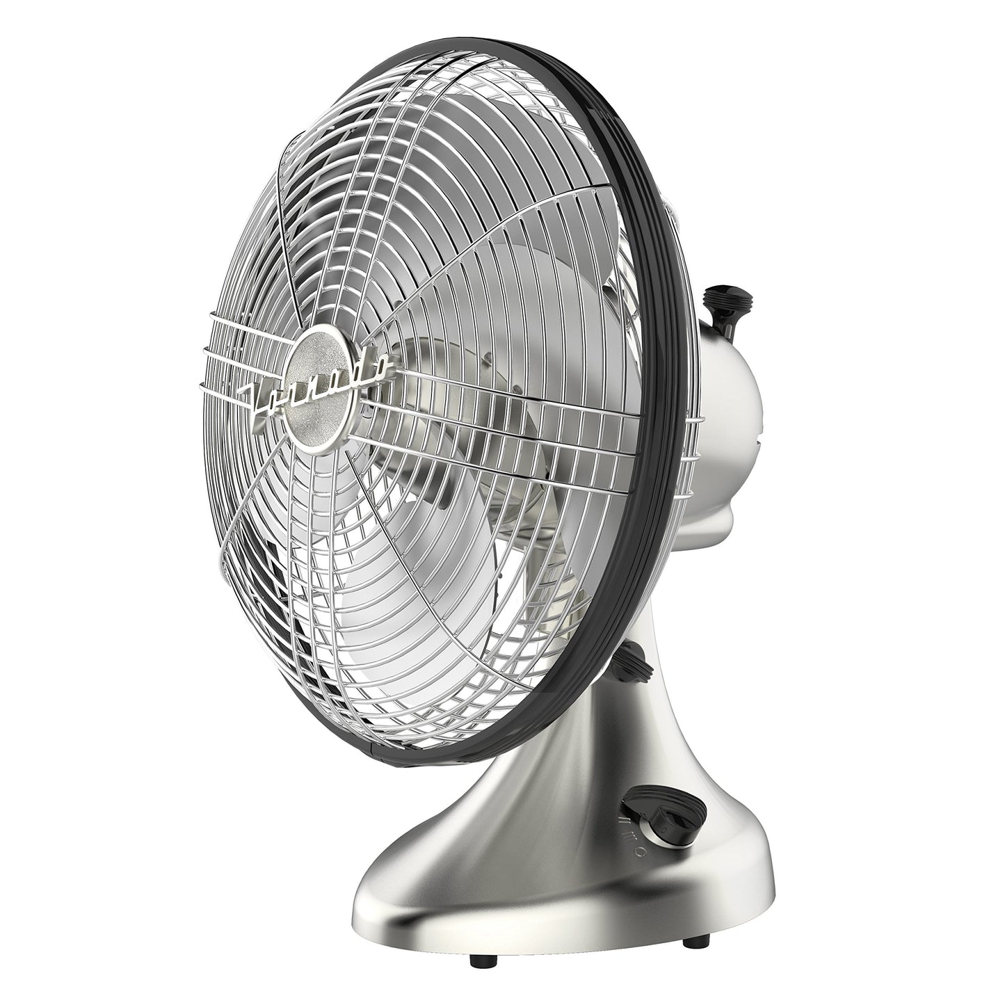 Vornado Silver Swan Vintage Oscillating Fan (Brushed Nickel) Pivot Personal Air Circulator Fan (Copper)