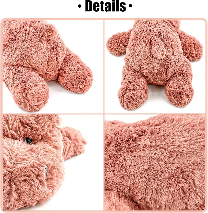 20" | 4 Pounds Weighted Stuffed Animals,Sensory Comfort Plush Throw Pillow Toy, Soft for Home & School, Kawaii Plushies Hugging Toy Gifts for Kids & Adults