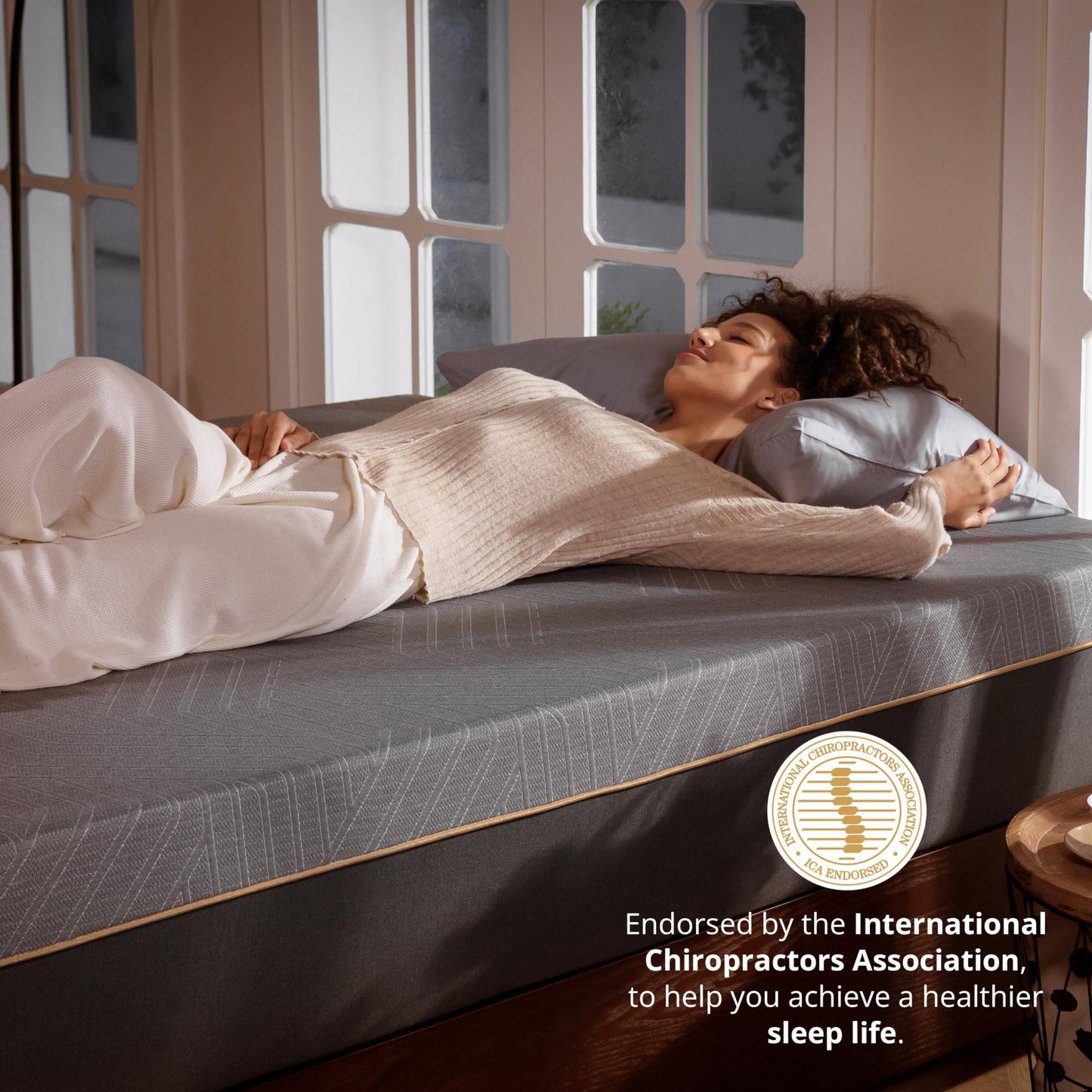 MLILY EGOHOME 12 Inch King Memory Foam Mattress for Back Pain, Cooling Copper Gel Bed in a Box, Foam Made in USA, CertiPUR-US Certified, Therapeutic Medium Firm, 76x80x12 Black